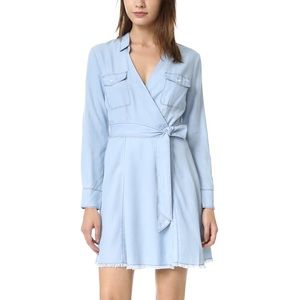 NWT BB Dakota Gennesse Indigo Wrap Dress